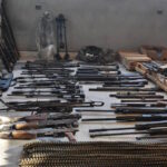 Factory and store selling weapons seized in Zliten, Libya