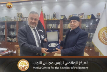 Libyan parliament speaker, Turkish ambassador discuss bilateral relations