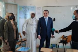Dbeibeh visits Sabha University's branch in Chad