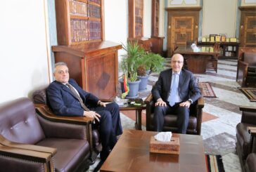 Libya's central bank governor holds talks with Italian and UK diplomats
