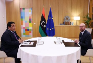 Libya's Menfi and EU's Michel discuss migration crisis