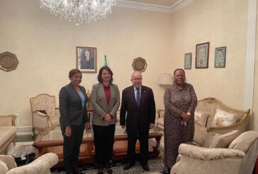 Libya FM meet with FMs of Algeria, South Africa and Angola in Addis Ababa