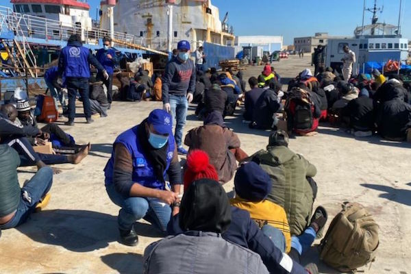 116 migrants disembarked back on Libyan shores in a week – IOM