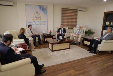 Audit Bureau Chief, Ankara ambassador discuss Turkish companies contracts in Libya