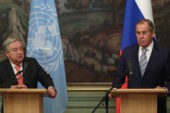 Lavrov meets Guterres to discuss 
