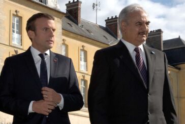 Haftar congratulates Macron on his re-election