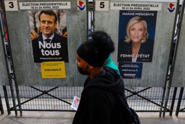 France's Macron and Le Pen head for April 24 election runoff