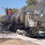 Dbeibeh praises bravery of driver of burned fuel truck in Benghazi, issues order of compensation