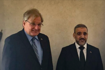 US Ambassador: I agreed with HSC President on need to support parliamentary, presidential elections in Libya
