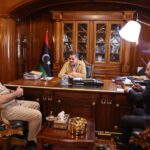 Dbeibeh, his interior minister discuss security in Tripoli