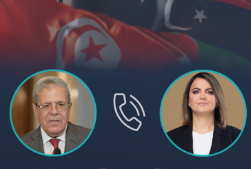 Libyan, Tunisian FMs discuss latest political developments