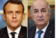 Algerian, French presidents discuss Libya's developments