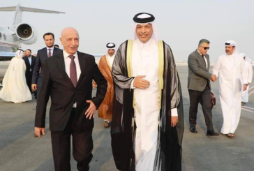 Libyan HoR Speaker arrives in Doha