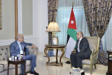 Governor of Libya's central bank holds talks with Jordanian PM in Amman