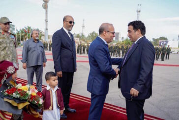 PC President arrives in Tripoli coming from New York