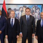 Dbeibeh holds talks with French envoy to Libya