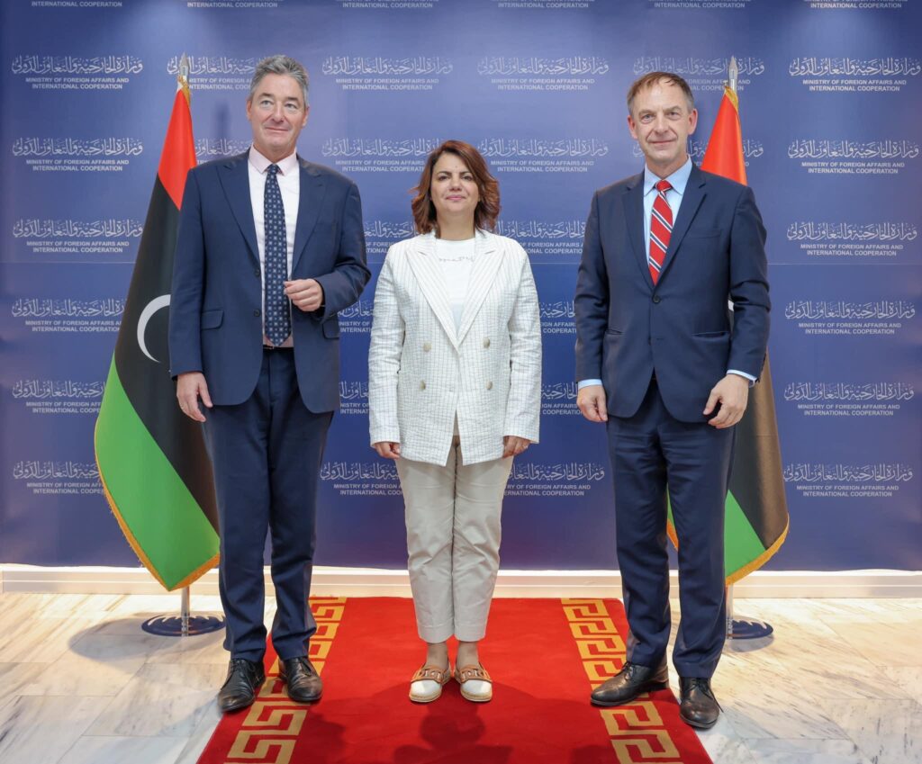 GNU FM, German envoy discuss possibility of holding third Berlin conference on Libya GNU FM, German envoy discuss possibility of holding third Berlin conference on Libya
