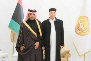 Libyan parliament speaker holds talks with Qatari ambassador