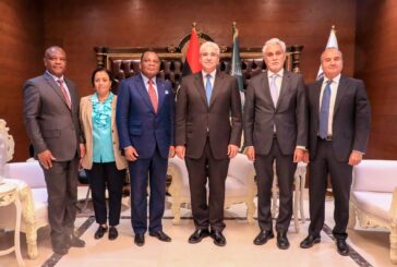 Bashagha holds talks with Congolese FM, AU delegation