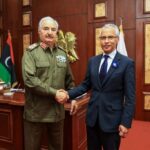 Field Marshal Haftar meets the French ambassador in Benghazi