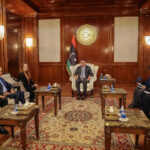 Dbeibeh holds talks with French diplomats