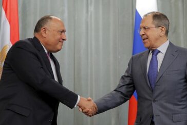 From Moscow, Egypt FM says Cairo continuing its efforts to resolve Libya crisis