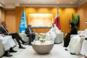 Qatari Foreign Minister, UN Secretary General Discuss Libya