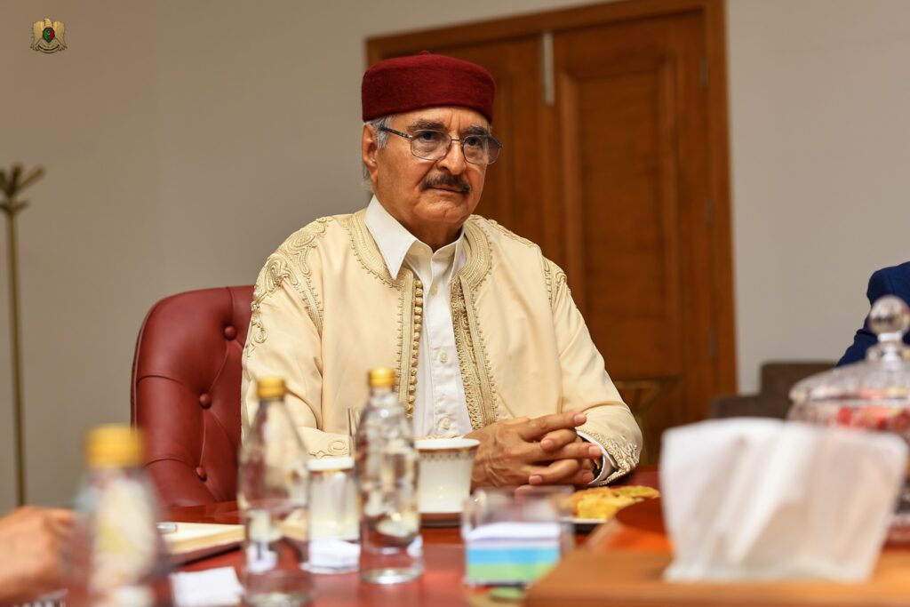 Haftar holds talks with Saleh and Bathily