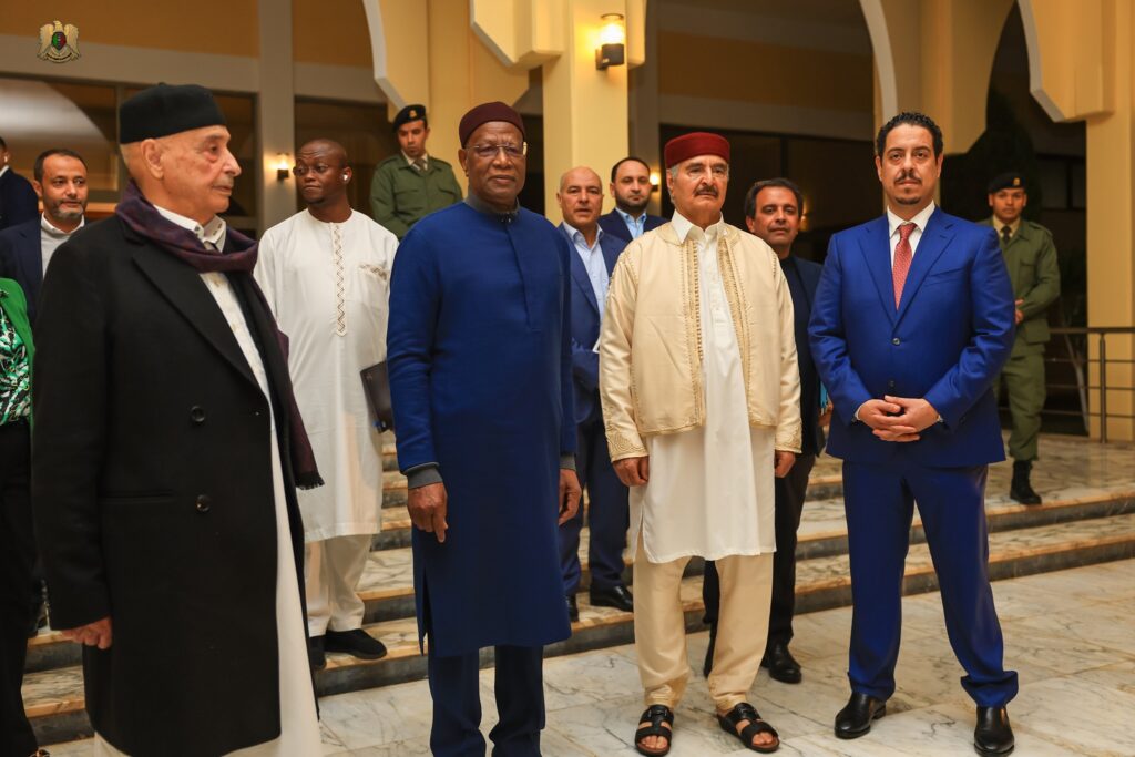 Haftar holds talks with Saleh and Bathily