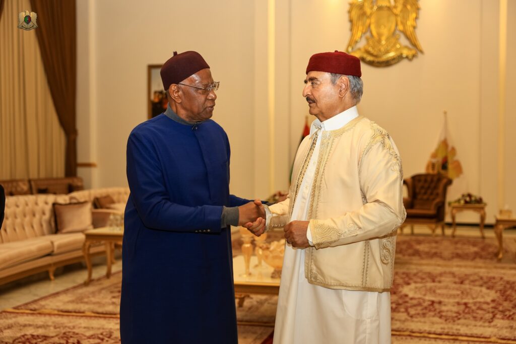 Haftar holds talks with Saleh and Bathily