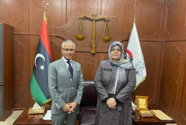 Libyan justice minister, French ambassador discuss human rights