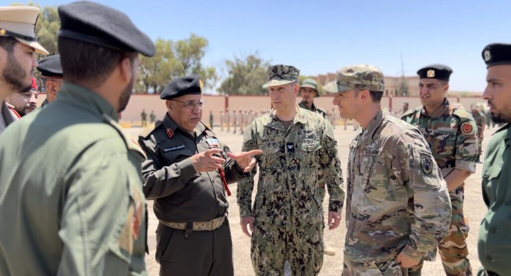 Chief of Western Libya’s Ground Forces holds talks with US Defense Attaché