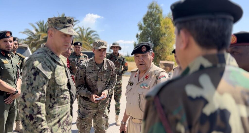 Chief of Western Libya’s Ground Forces holds talks with US Defense Attaché