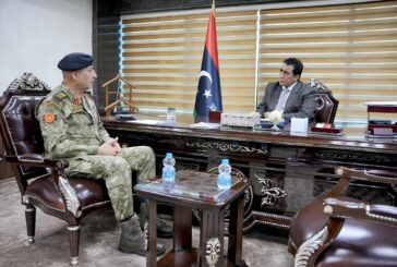 Menfi discusses developing military forces with General Haddad