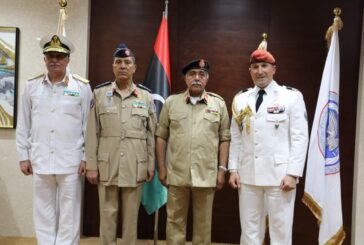Libyan and French military officials discuss training and cooperation