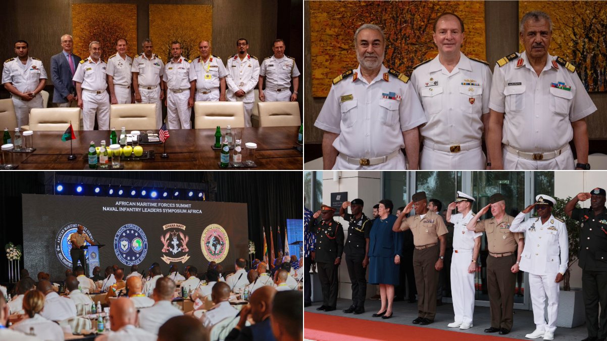 Libyan delegation participates in African-American maritime forces summit
