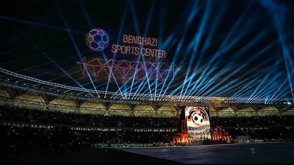 The Confederation of African Football officially approves Benghazi International Stadium