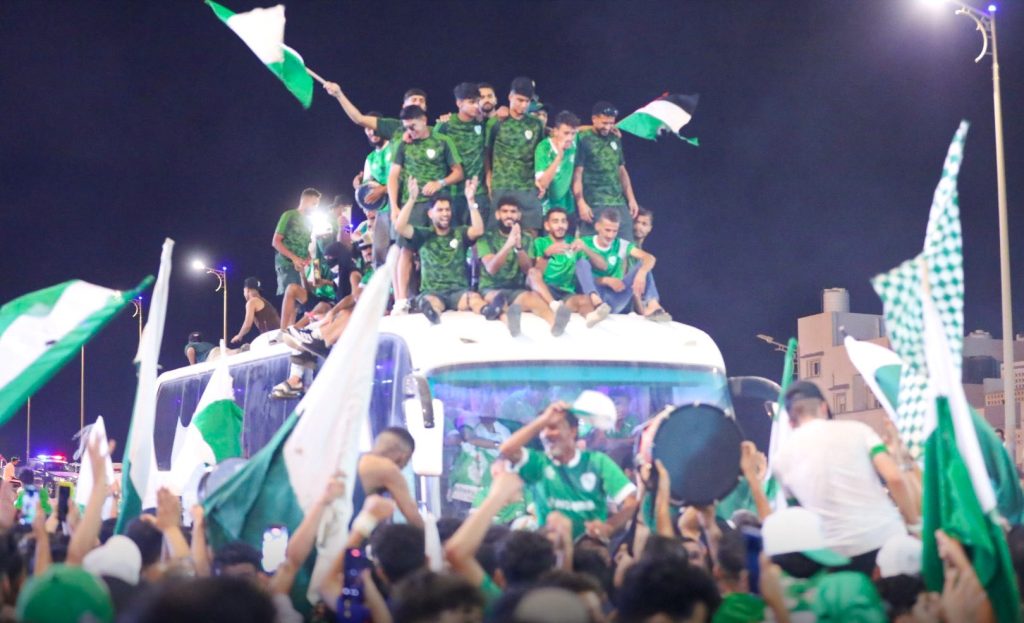 Jubilant Crowds Welcome AlAfreky Derna Home After Historic Premier League Promotion Jubilant Crowds Welcome AlAfreky Derna Home After Historic Premier League Promotion