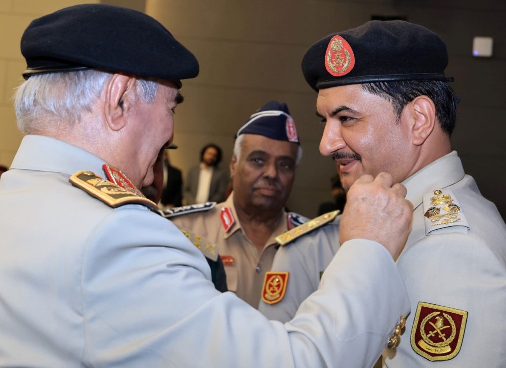 Lieutenant General Saddam Khalifa Sworn in as Deputy General Commander of the Libyan Arab Armed Forces Lieutenant General Saddam Khalifa Sworn in as Deputy General Commander of the Libyan Arab Armed Forces