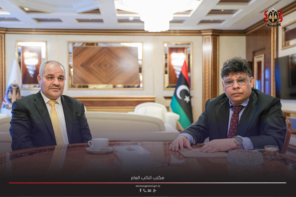 Libyan Attorney General and Central Bank Governor Discuss Curbing Currency Speculation and Money Laundering