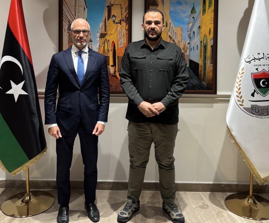 During his meeting with Zoubi, the EU Ambassador stresses the importance of dialogue and de-escalating tensions in Tripoli