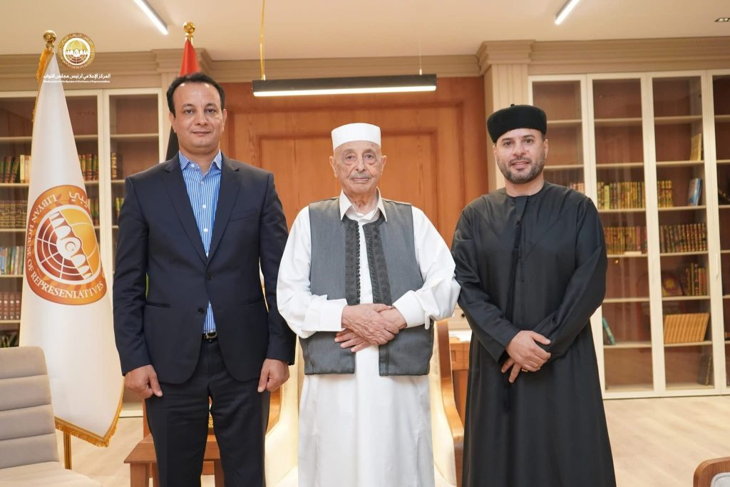 Libyan Parliament Speaker Meets Director General of Development, Reconstruction Fund to Discuss Key Projects