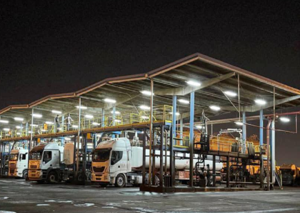 Brega Company: Continued supply from Ras Al-Mangar depot to ensure fuel stability. Brega Company: Continued supply from Ras Al-Mangar depot to ensure fuel stability.