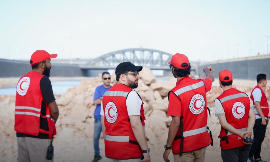 Libyan Red Crescent launches a training drill in Derna to raise the readiness of emergency teams 47886 n
