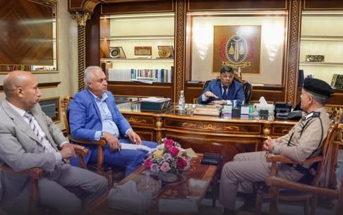 Al-Sour discusses with the Judicial Police mechanisms for executing judgments Al-Sour discusses with the Judicial Police mechanisms for executing judgments