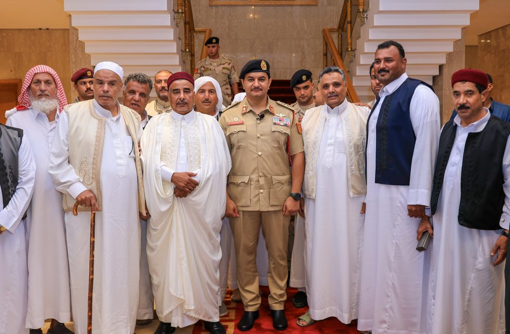 Saddam Haftar Emphasizes Strong Libyan-Egyptian Ties in Meeting with Tribal Leaders