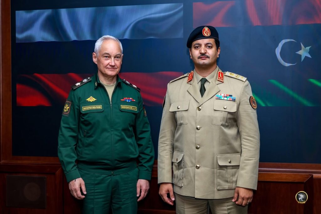 Libyan Chief of Staff Meets Russian Defense Minister in Moscow Img 1487