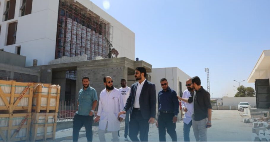The Undersecretary General for Health inspects the Benghazi Oncology Center and discusses service development. The Undersecretary General for Health inspects the Benghazi Oncology Center and discusses service development.