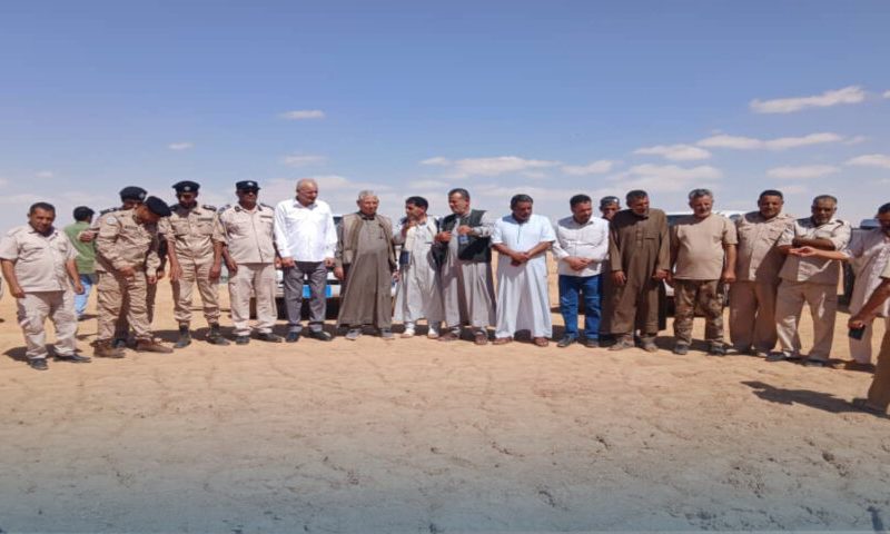 Al Jabal al Akhdar Agricultural Police visits the south of the mountain to follow up on farmers’ demands The Green Mountain Agricultural Police visits the south of the mountain to follow up on farmers' demands.