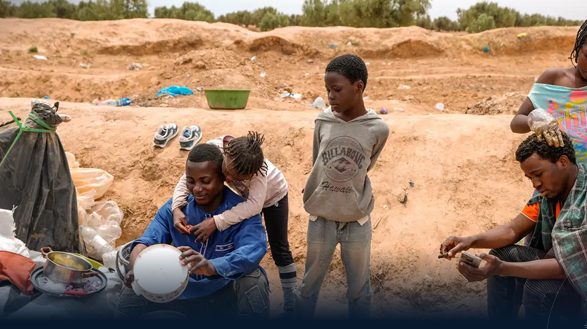 News reports: Nigerian women became pregnant and gave birth in Libyan detention centers News reports: Nigerian women became pregnant and gave birth in Libyan detention centers